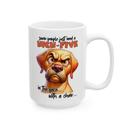 Humorous Dog Lover Ceramic Mug - Perfect Gift for Pet Owners - Purrfect Pet Haven