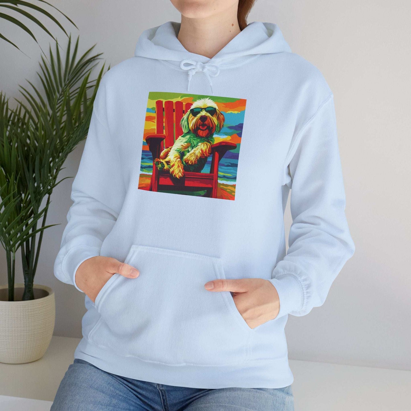 Colorful Goldendoodle Hoodie - Dog Lover Sweatshirt - Purrfect Pet Haven