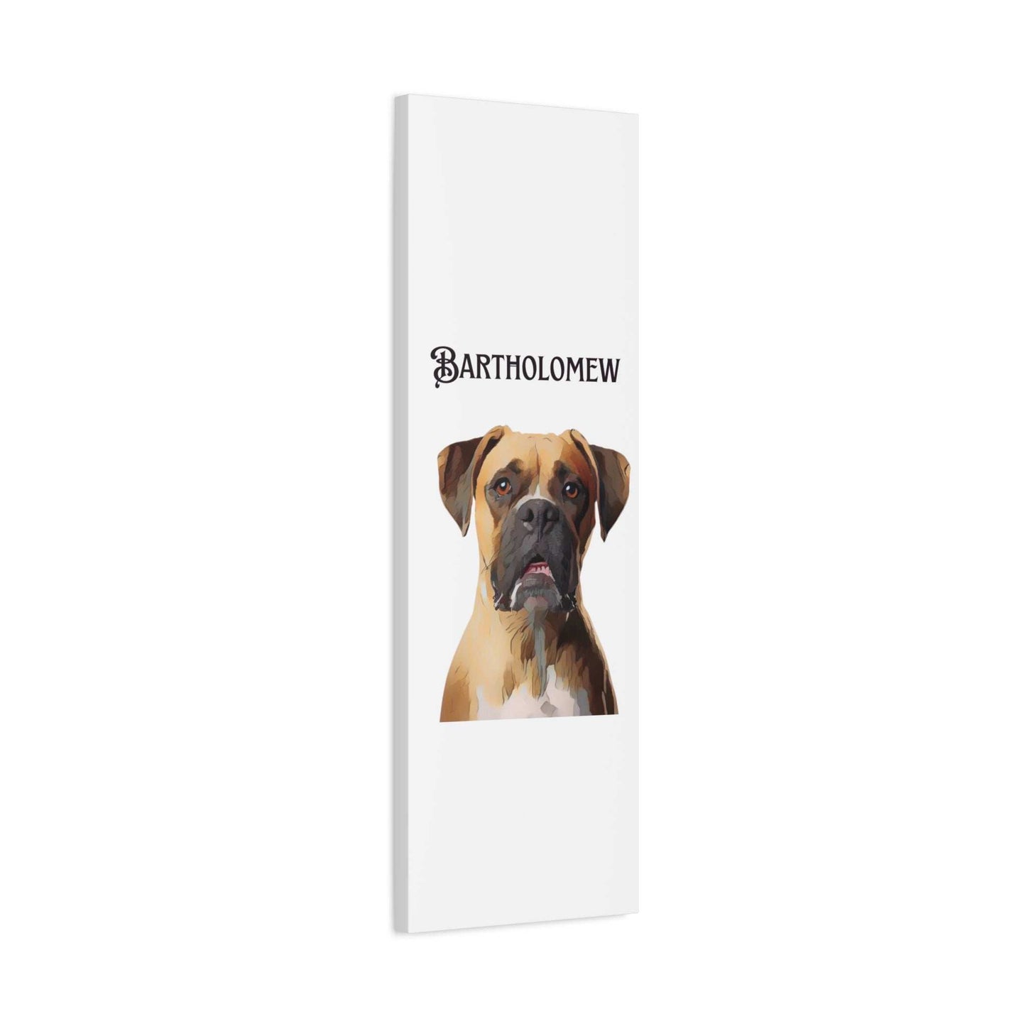 PAW-sonalized White Canvas Print | Upload Photo~Choose size - Purrfect Pet Haven