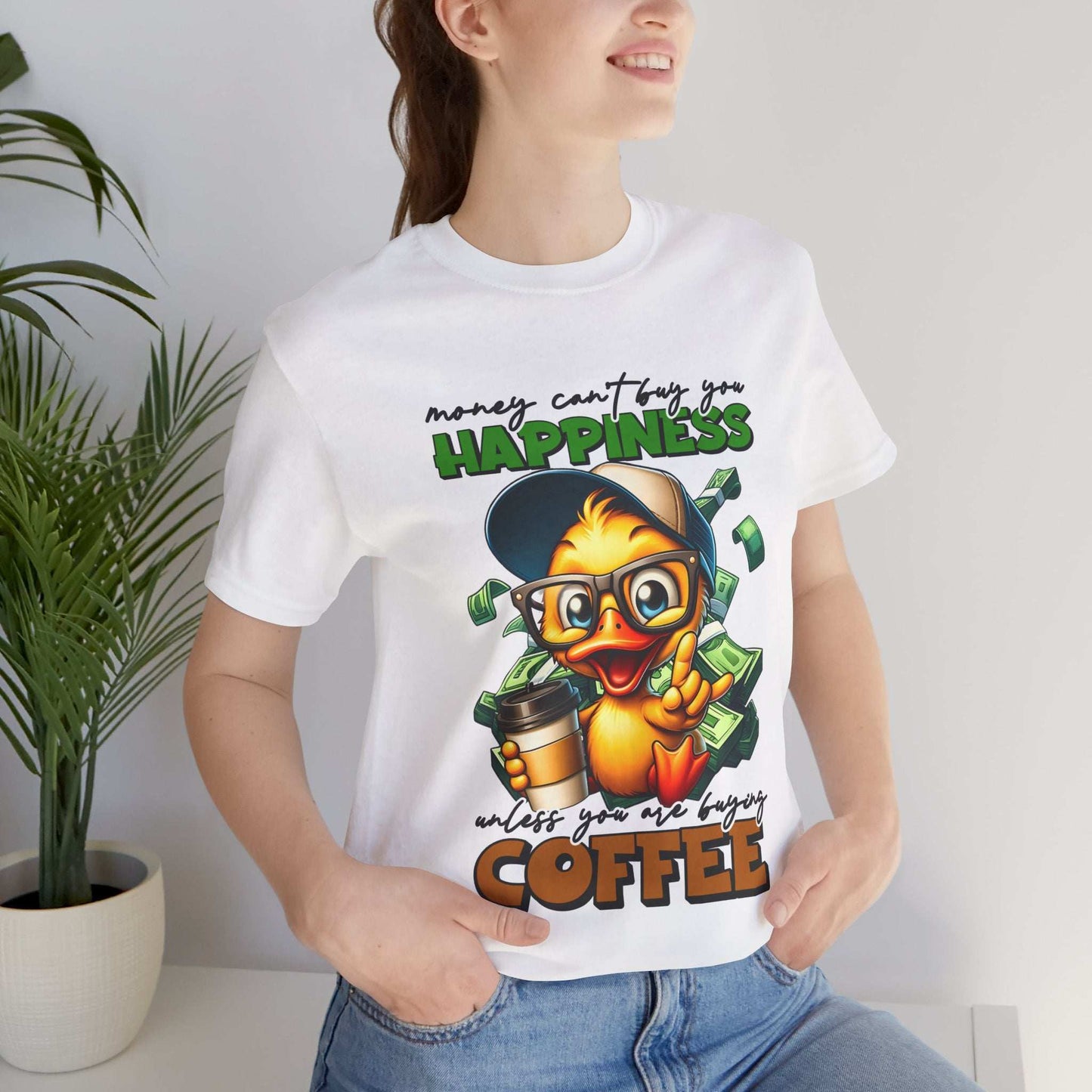 Money Can't Buy Happiness Unisex T-Shirt - Purrfect Pet Haven
