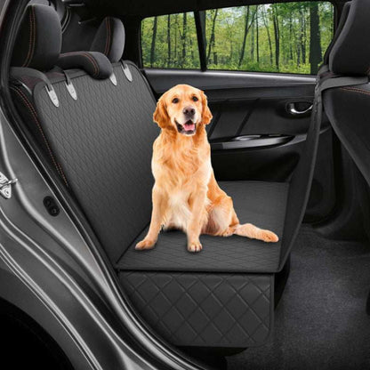 Back Seat Dog Car Cover Pet Hammock Safety Protector Mat - Purrfect Pet Haven