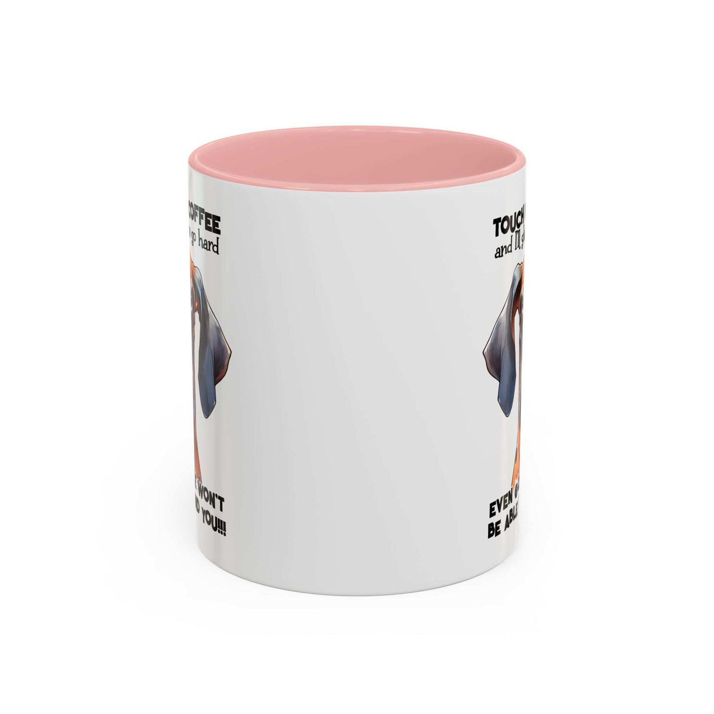 Funny Dog Coffee Mug for Pet Lovers – Tough Coffee Quote – Gift for Dog Owners - Purrfect Pet Haven