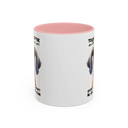 Funny Dog Coffee Mug for Pet Lovers – Tough Coffee Quote – Gift for Dog Owners - Purrfect Pet Haven