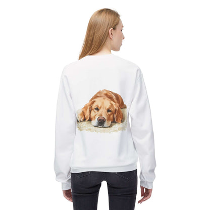 Cozy Golden Retriever Sweatshirt - Naptime Ahead Cloud - Purrfect Pet Haven