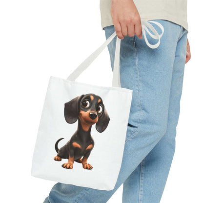 Cute Dachshund Tote Bag | Adorable Dog Lover Accessory | Purrfect Pet Haven