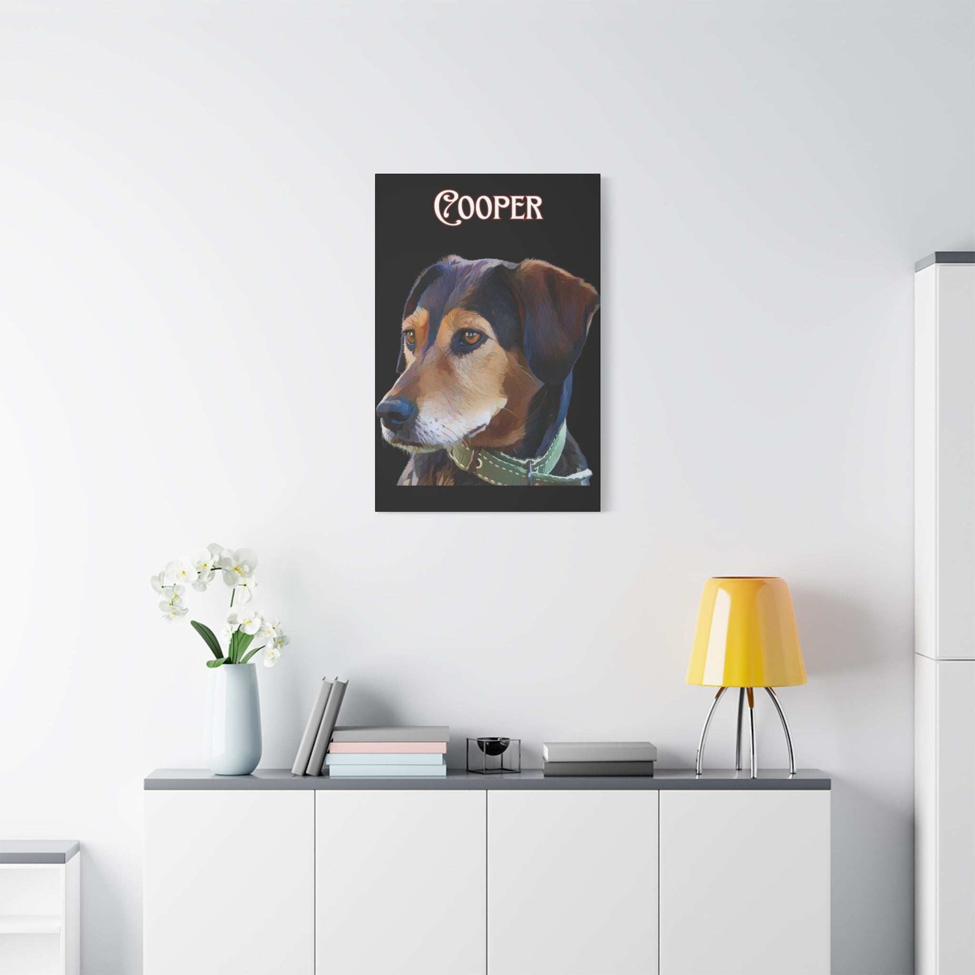 Custom Portrait Cartoon Photo Canvas Print Matte Canvas - Upload Your Photo | Purrfect Pet Haven