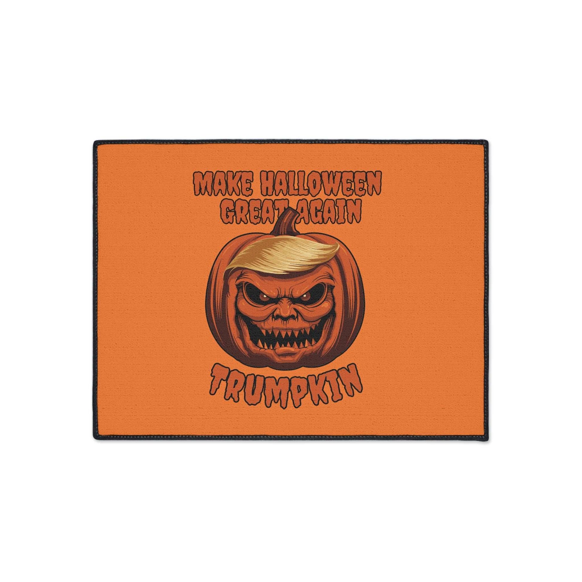 Make Halloween Great Again Floor Mat - Trump Pumpkin Doormat - Purrfect Pet Haven