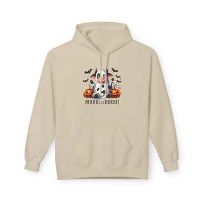 Mooo Cow Hoodie - Soft Fleece Unisex Sweatshirt - Purrfect Pet Haven