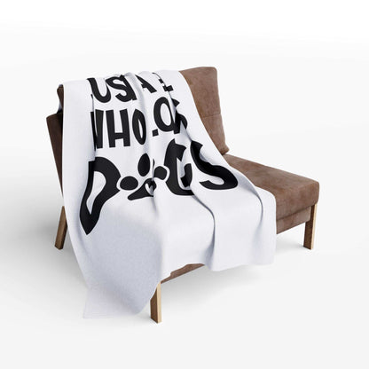Just a Girl Who Loves Dogs - Fleece Blanket - Purrfect Pet Haven