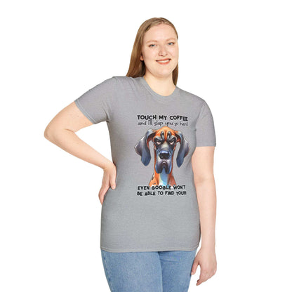 Funny Dog Coffee Lover T-Shirt - Hilarious Pet Parent Humor Tee - Purrfect Pet Haven