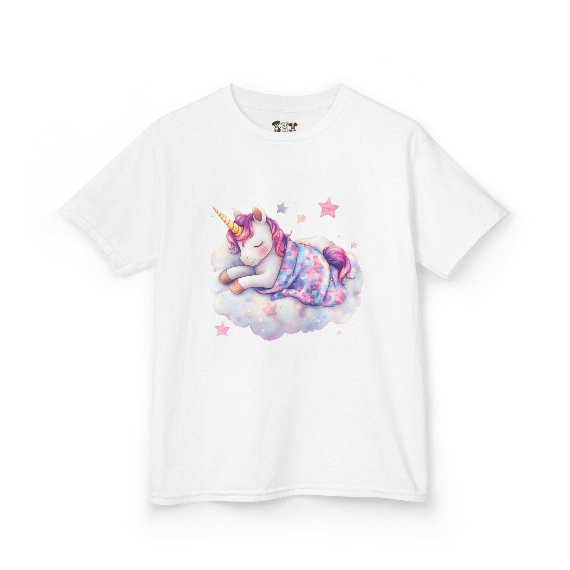 Dreamy Unicorn Kids Heavy Cotton Tee - Cute & Cozy for Everyday Adventures - Purrfect Pet Haven