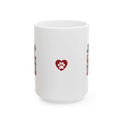 Just a Girl Who Loves Dogs Ceramic Mug | 11oz & 15oz Sizes | Perfect Gift for Dog Lovers - Purrfect Pet Haven
