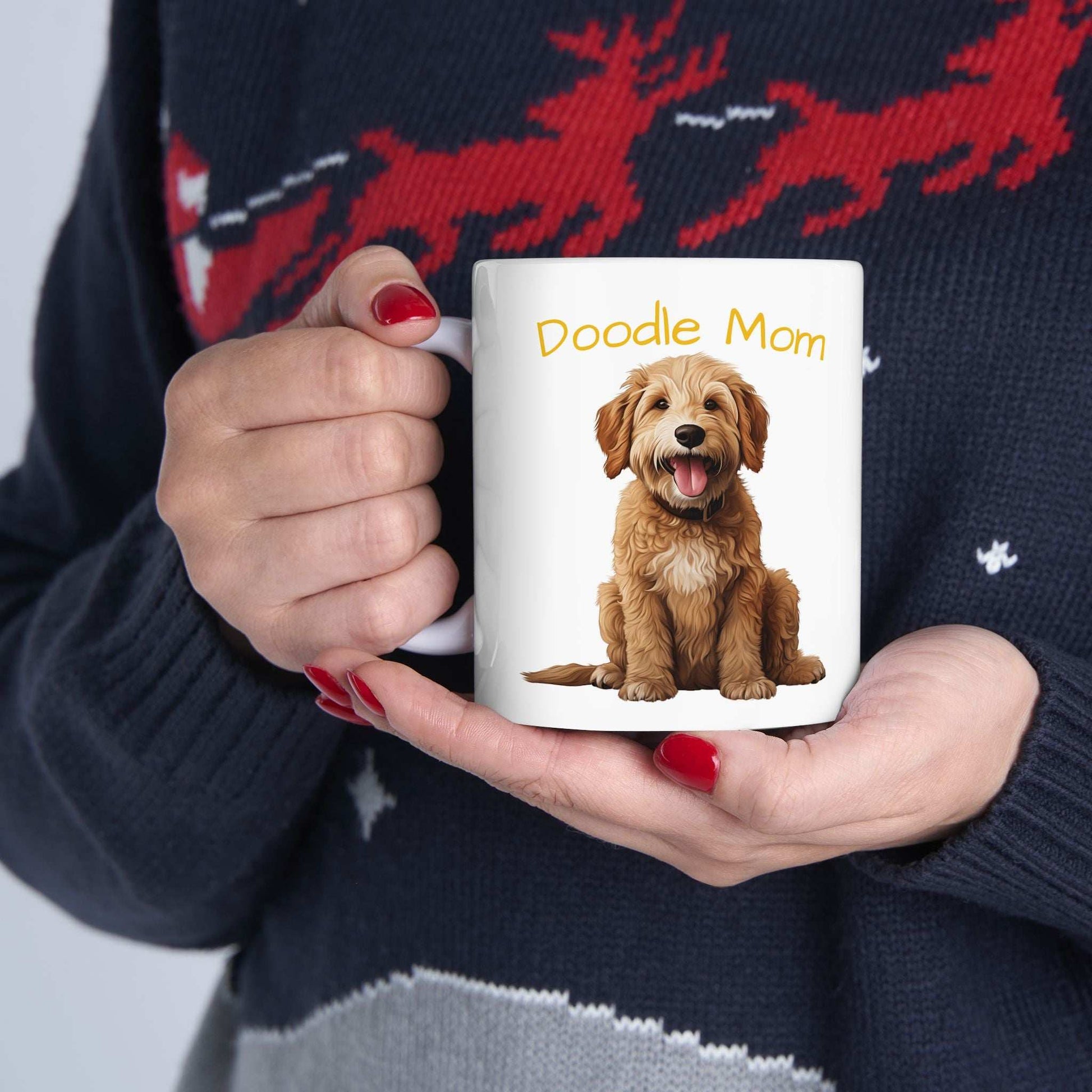 Doodle Dog Mom Ceramic Mug - Perfect Gift for Pet Lovers - Purrfect Pet Haven