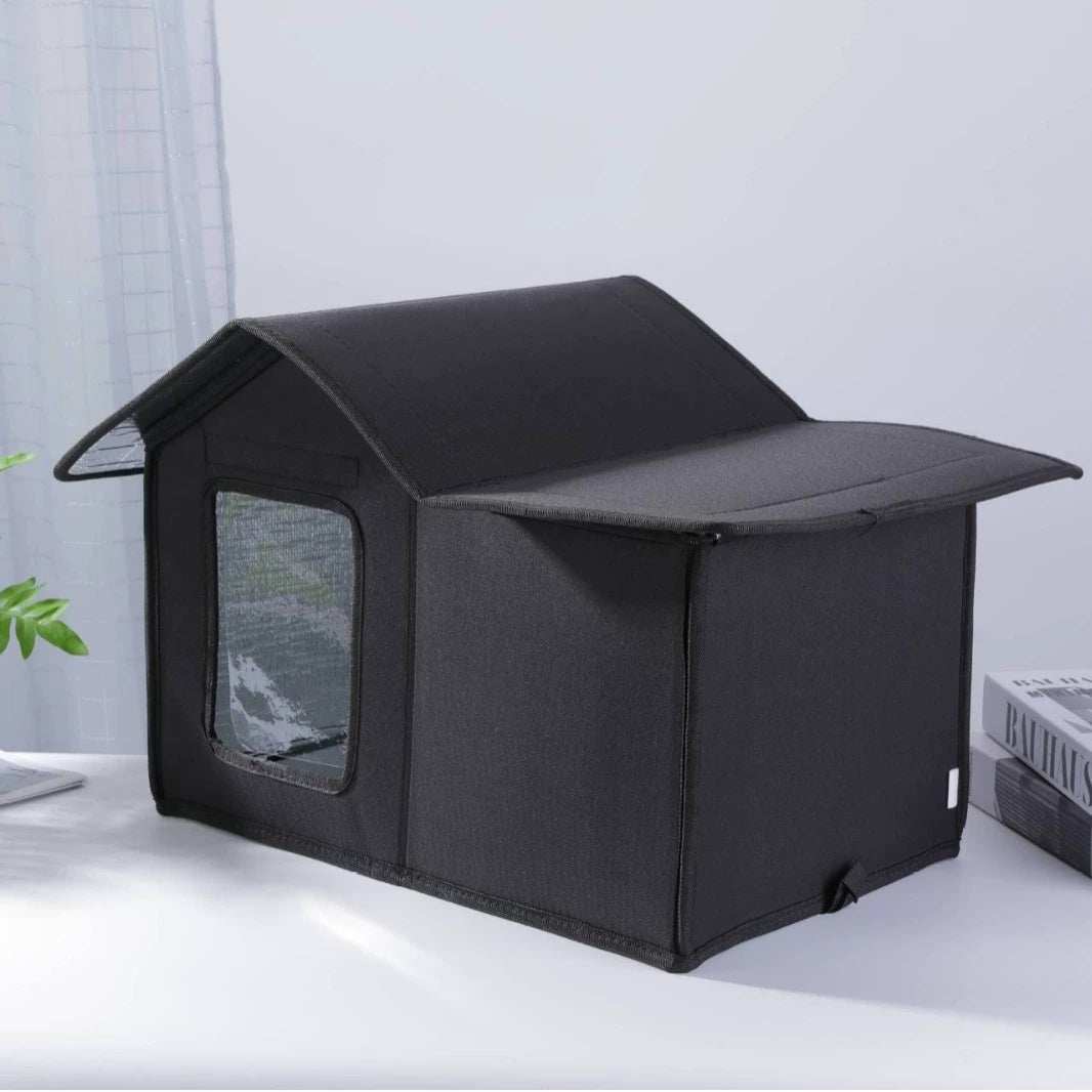 Rainproof And Windproof Portable Outdoor Cat House - Purrfect Pet Haven