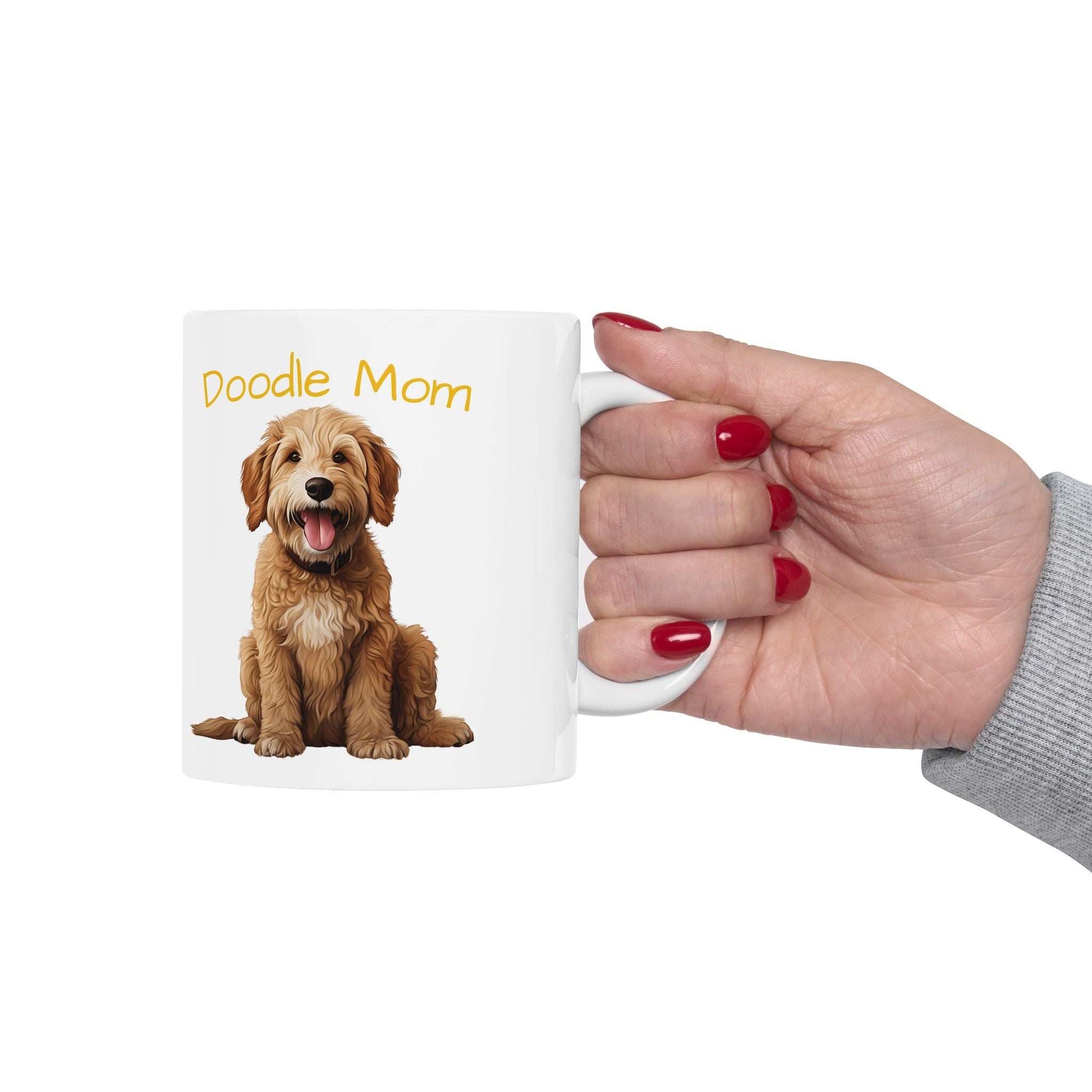 Doodle Dog Mom Ceramic Mug - Perfect Gift for Pet Lovers - Purrfect Pet Haven