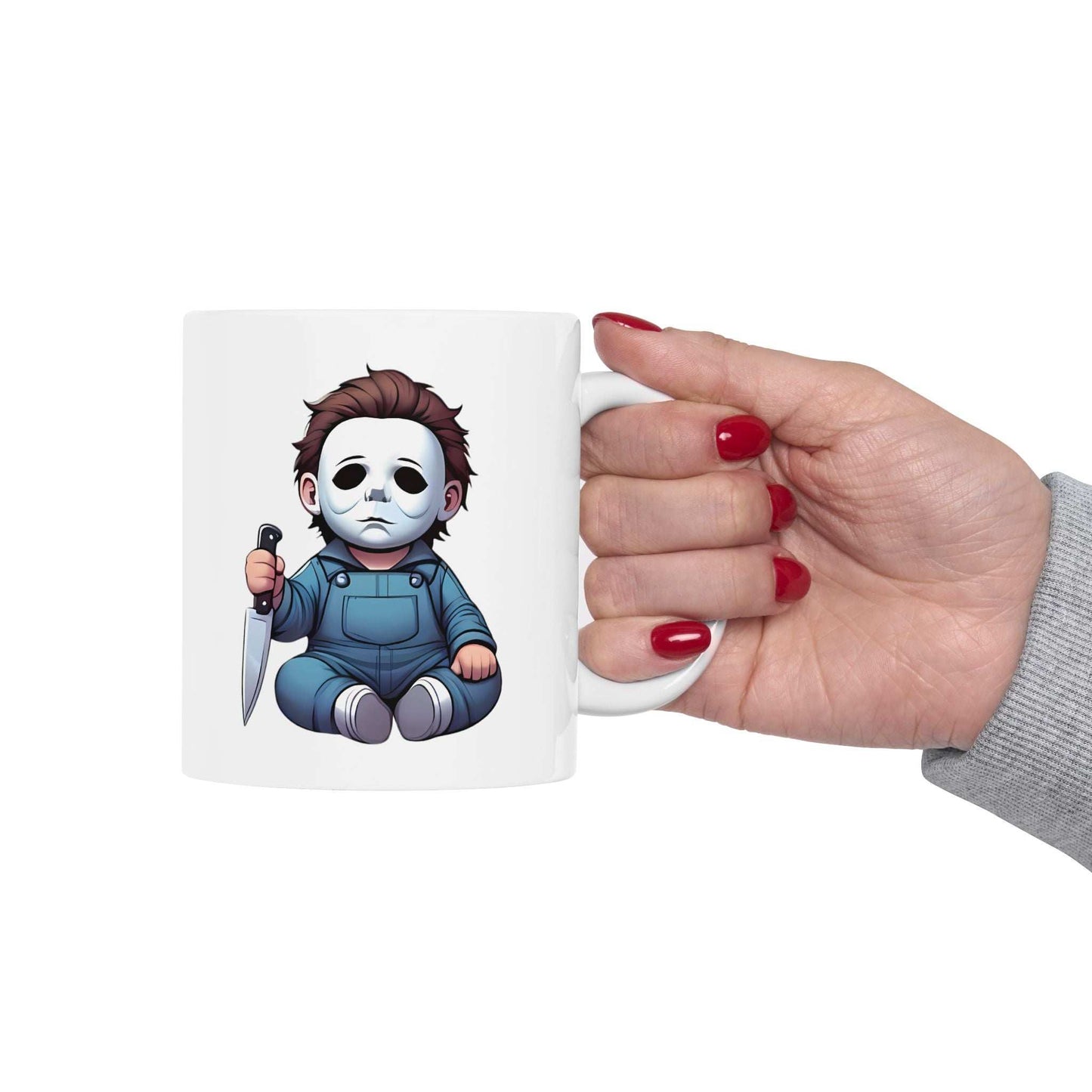 Whimsical Halloween Ceramic Mug - Coffee Lovers Gift - Purrfect Pet Haven