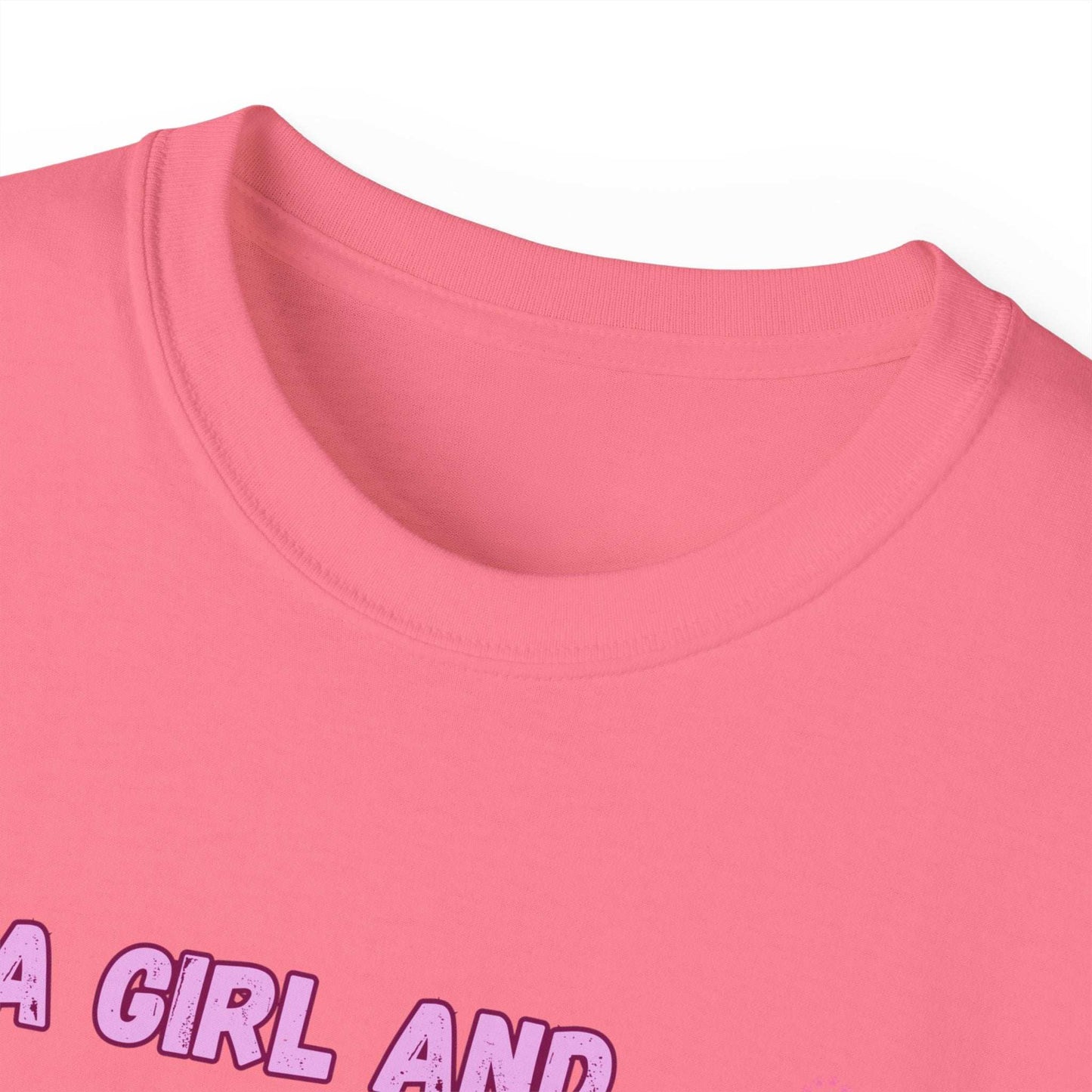 Girl and Her Dog Unisex Tee | Cute Pet Lover Shirt | Personalized Gift - Purrfect Pet Haven