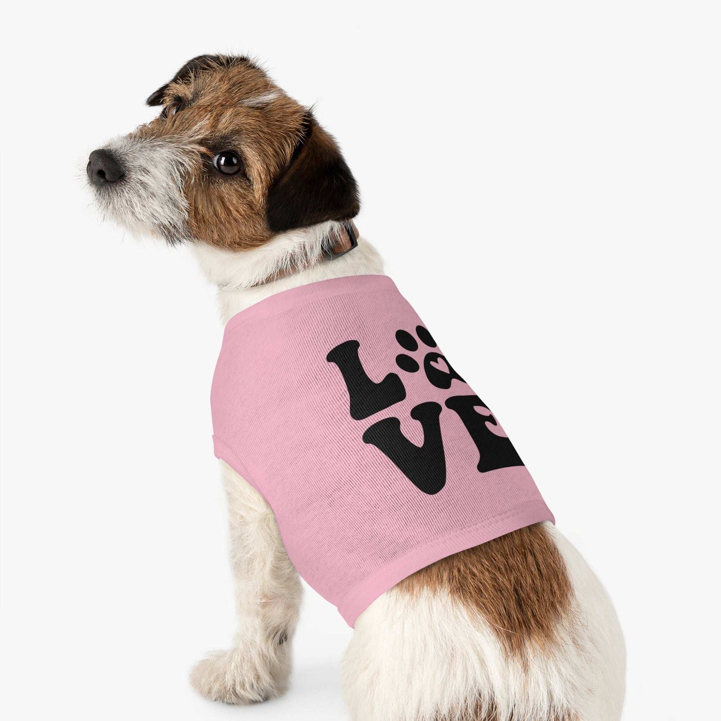 Cute Pet Tank Top - 'Love' Design for Dogs and Cats - Purrfect Pet Haven