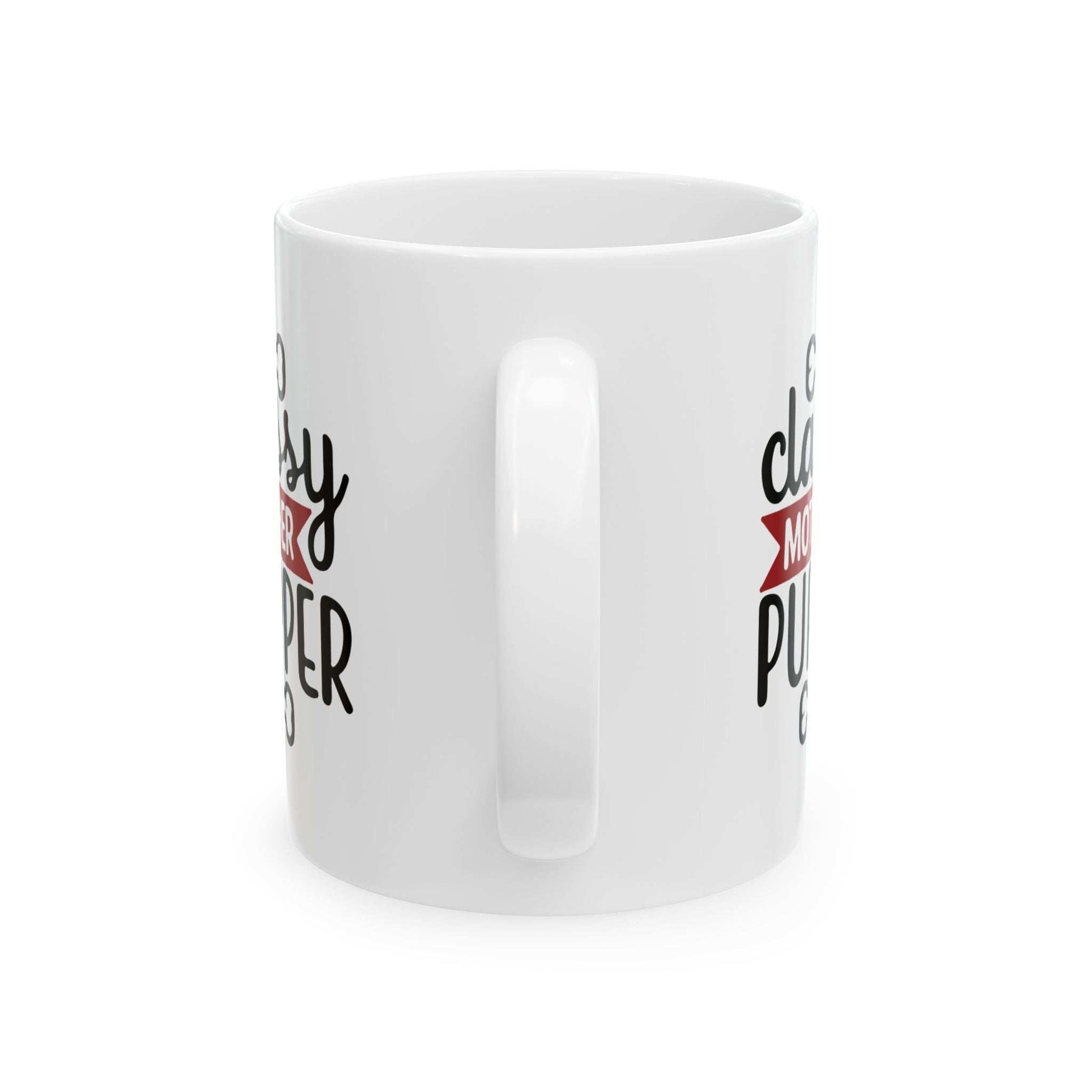 Classy Mother Pupper Ceramic Mug - Perfect Gift for Dog Moms & Pet Lovers - Purrfect Pet Haven