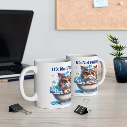 Funny Cat Ceramic Mug - Perfect Gift for Cat Lovers - Purrfect Pet Haven