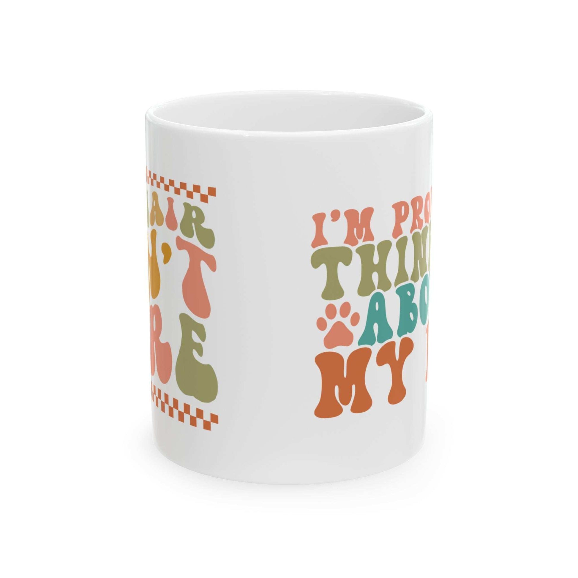Pet Lover's Ceramic Mug - Dual Sayings Dog Mom Gift - Purrfect Pet Haven