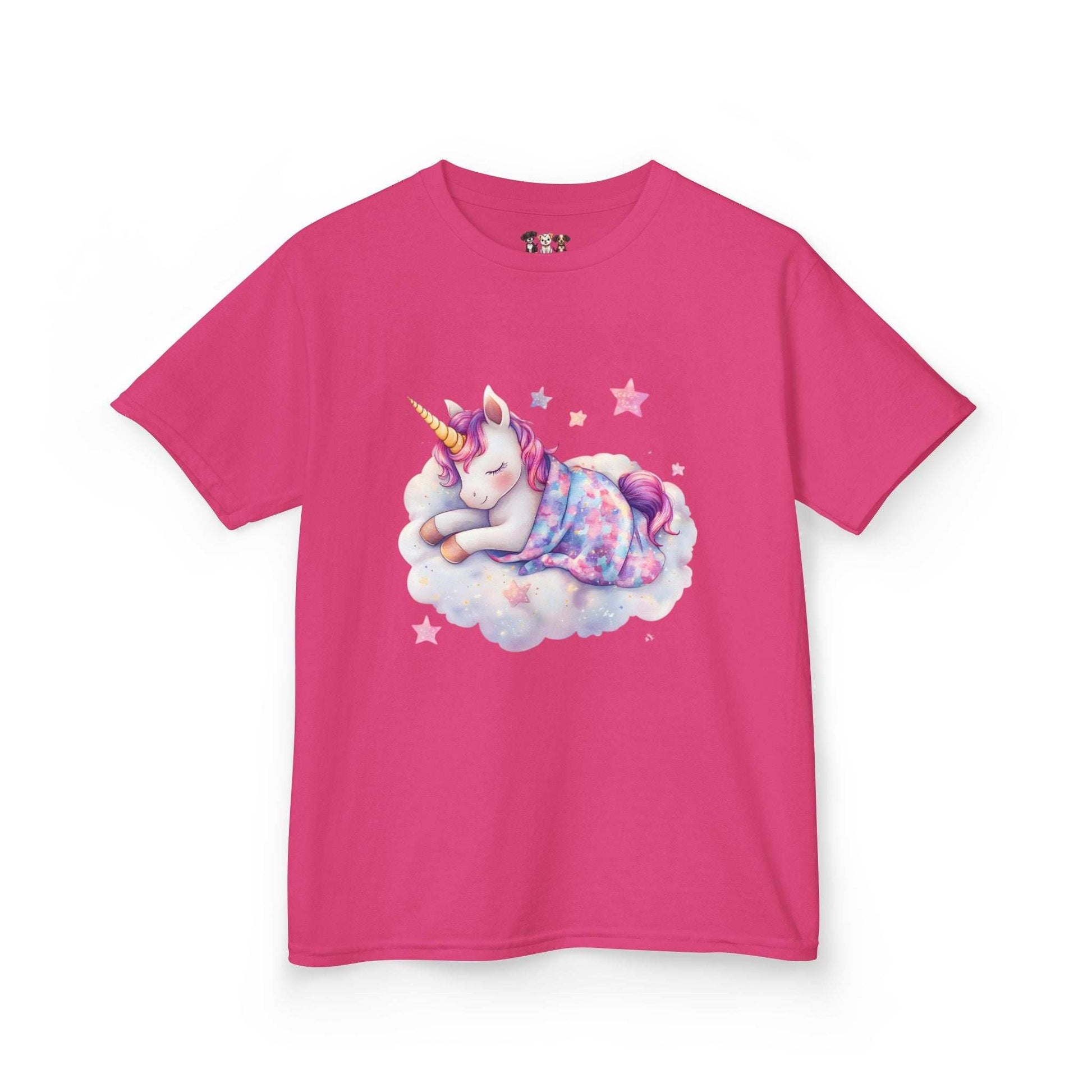 Dreamy Unicorn Kids Heavy Cotton Tee - Cute & Cozy for Everyday Adventures - Purrfect Pet Haven