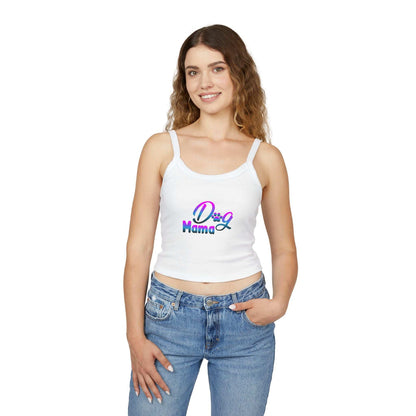 Dog Mama - Spaghetti Strap Tank Top - Purrfect Pet Haven
