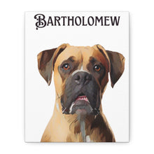 PAW-sonalized White Canvas Print | Upload Photo~Choose size - Purrfect Pet Haven