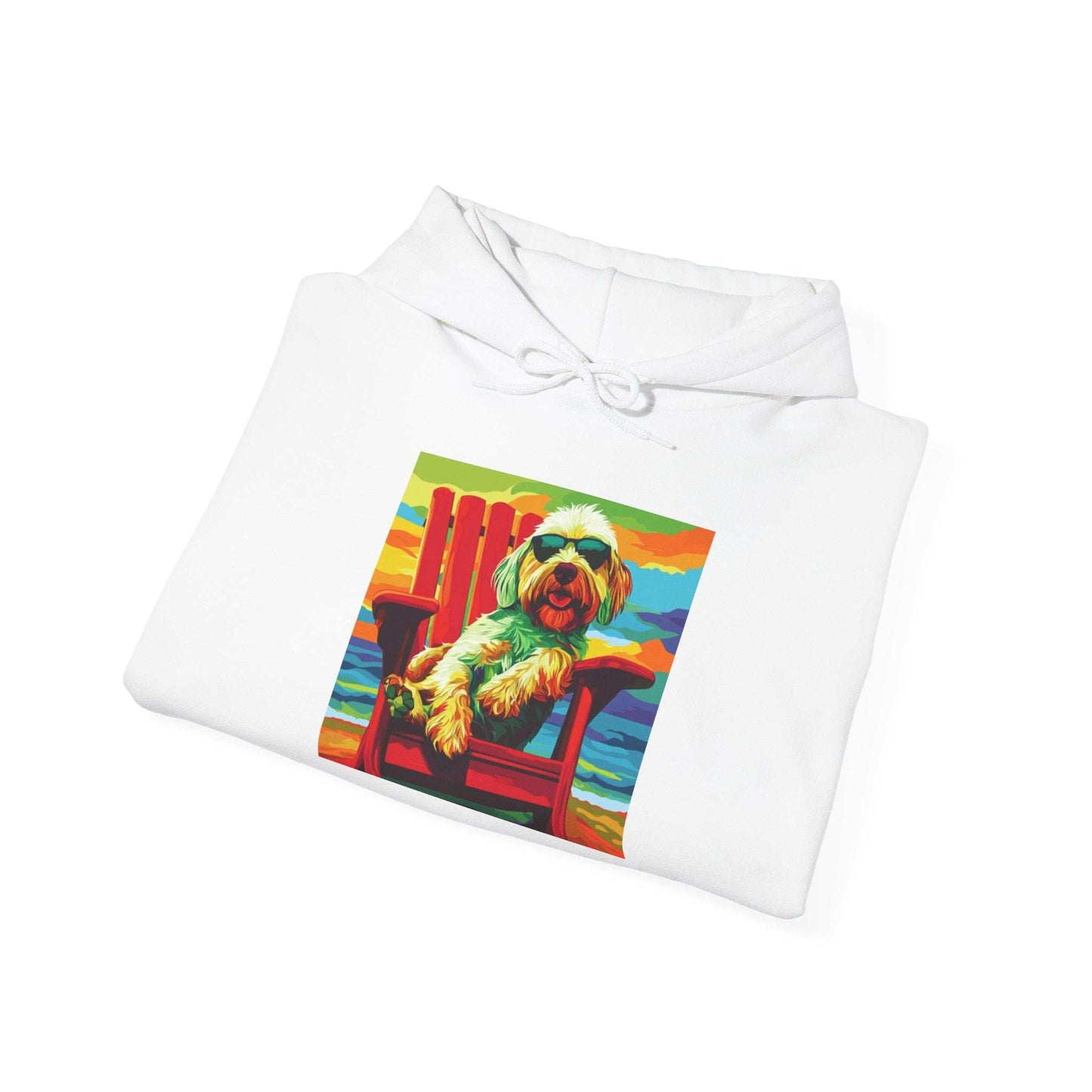 Colorful Goldendoodle Hoodie - Dog Lover Sweatshirt - Purrfect Pet Haven