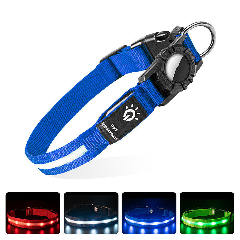 LED Waterproof Pet Collar - Safety Light Up Dog Collar - Purrfect Pet Haven