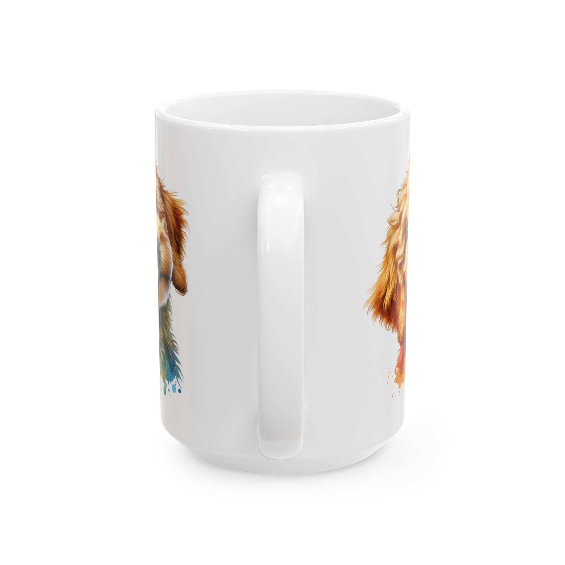 Cute Goldendoodle Dog Lovers Ceramic Mug - 11oz & 15oz - Perfect Gift for Doodle Owners - Purrfect Pet Haven