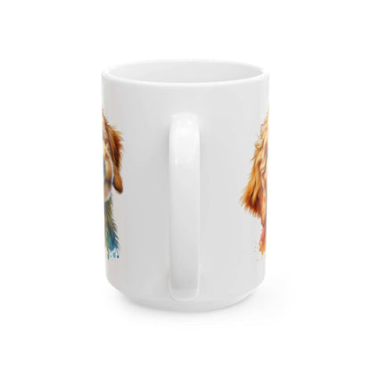 Cute Goldendoodle Dog Lovers Ceramic Mug - 11oz & 15oz - Perfect Gift for Doodle Owners - Purrfect Pet Haven