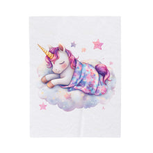 Dreamy Unicorn Velveteen Plush Blanket | Cozy Soft Throw for Kids & Nursery Decor - Purrfect Pet Haven
