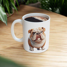Bulldog Ceramic Mug – Perfect for Dog Lovers, 11oz & 15oz - Purrfect Pet Haven