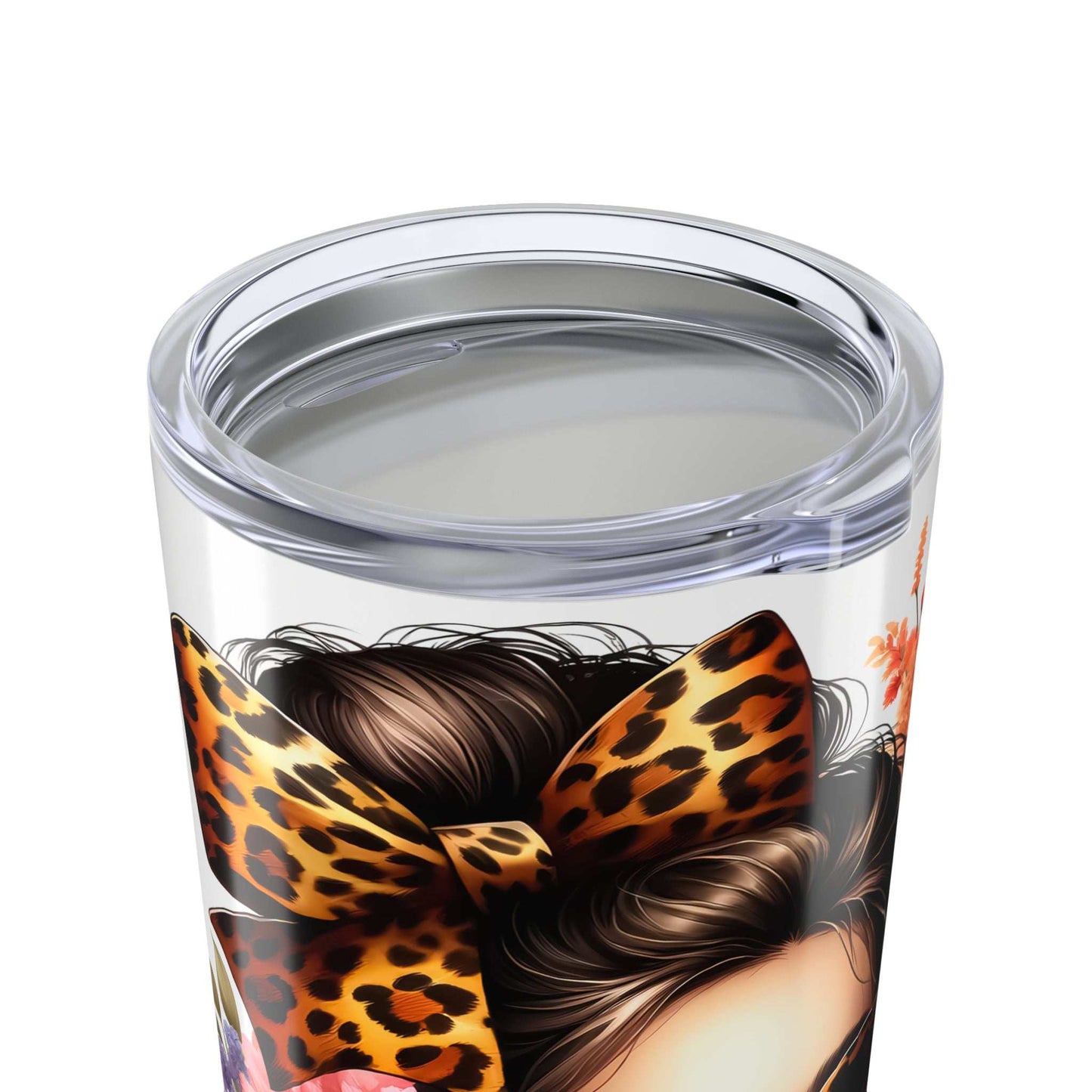 Floral Beauty Tumbler - Blessed Mom 20oz Travel Mug - Purrfect Pet Haven