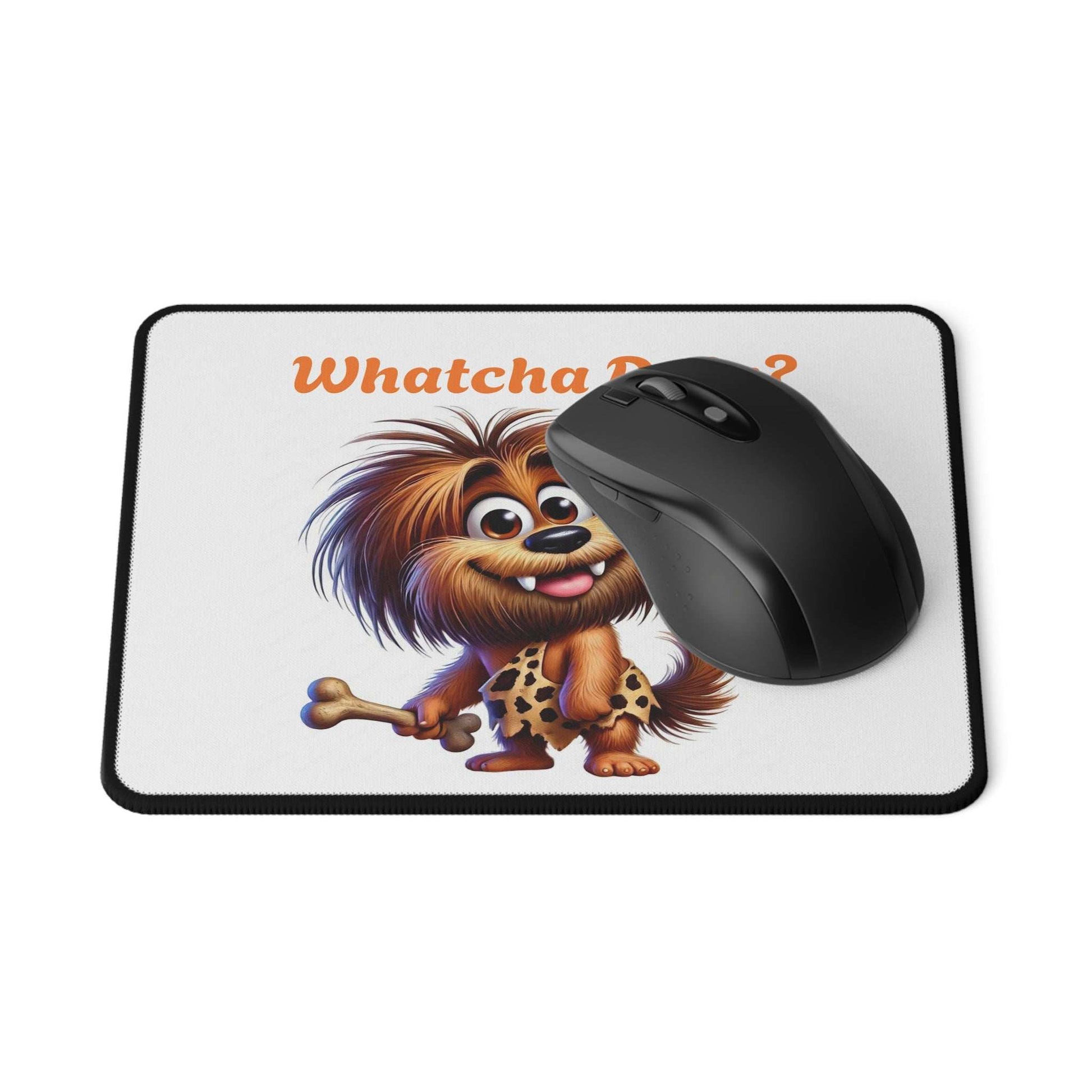 Whatcha Doin'? Non-Slip Gaming Mouse Pad - Fun & Functional Desk Accessory for Gamers - Purrfect Pet Haven
