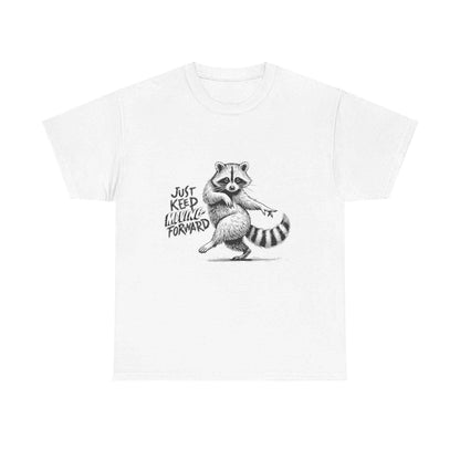 Raccoon 'Just Keep Shuffleing Forward' Tee