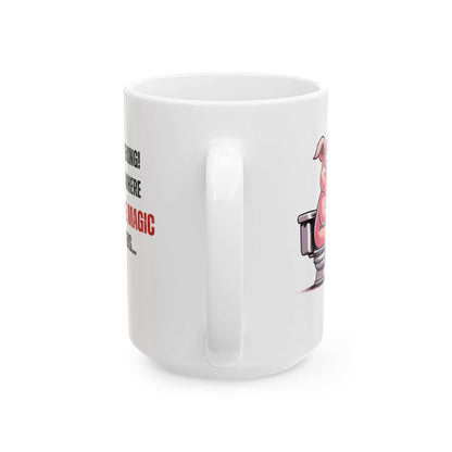 Funny Ceramic Mug - 'No Peeking!' Pig Design - Perfect Gift for Friends or Family | Purrfect Pet Haven