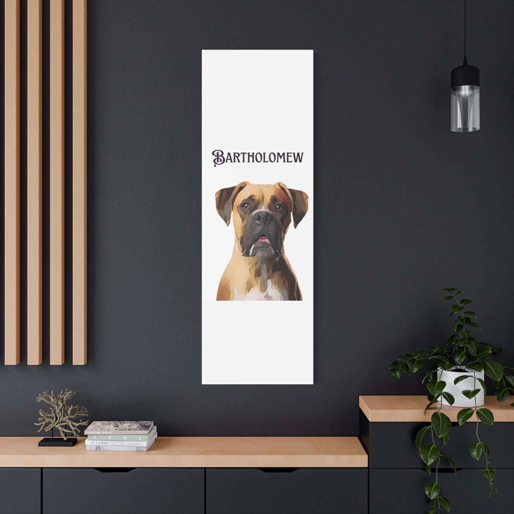 PAW-sonalized White Canvas Print | Upload Photo~Choose size - Purrfect Pet Haven
