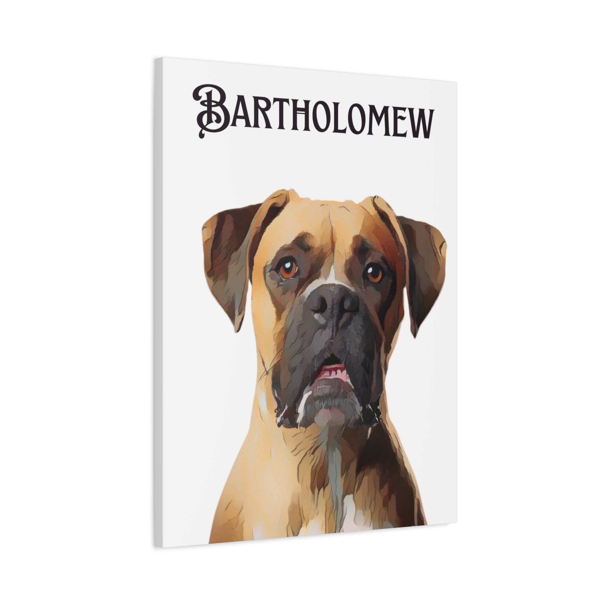 PAW-sonalized White Canvas Print | Upload Photo~Choose size - Purrfect Pet Haven