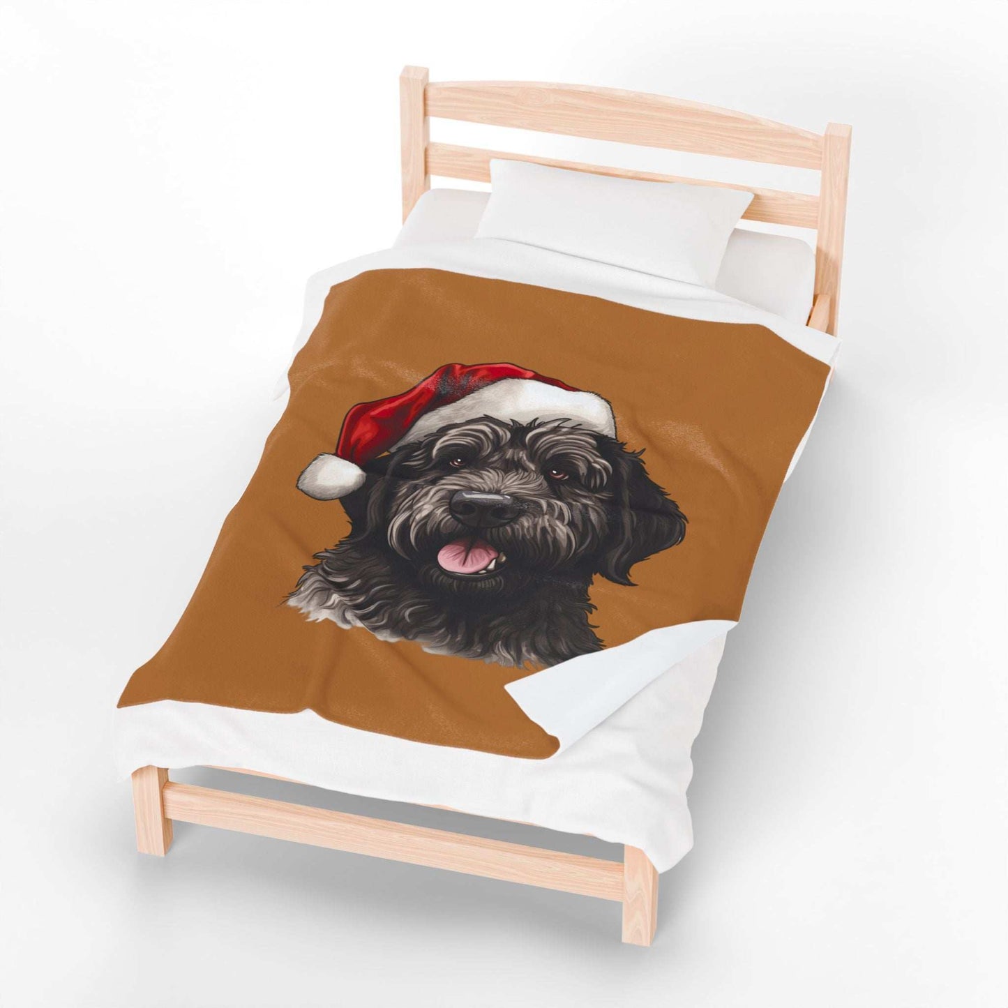 Dog Holiday Plush Blanket - Cozy Christmas Throw for Pet Lovers - Purrfect Pet Haven