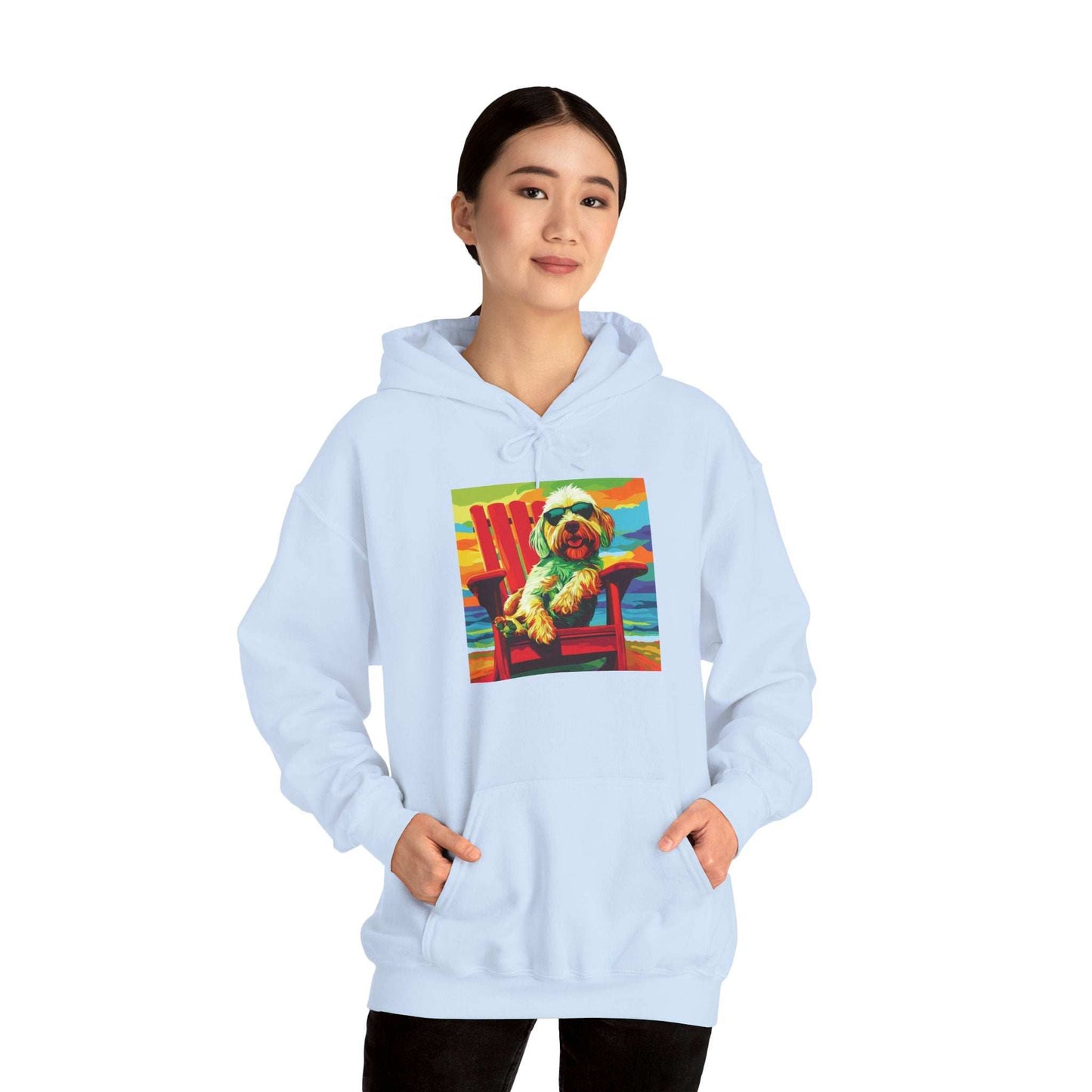 Colorful Goldendoodle Hoodie - Dog Lover Sweatshirt - Purrfect Pet Haven