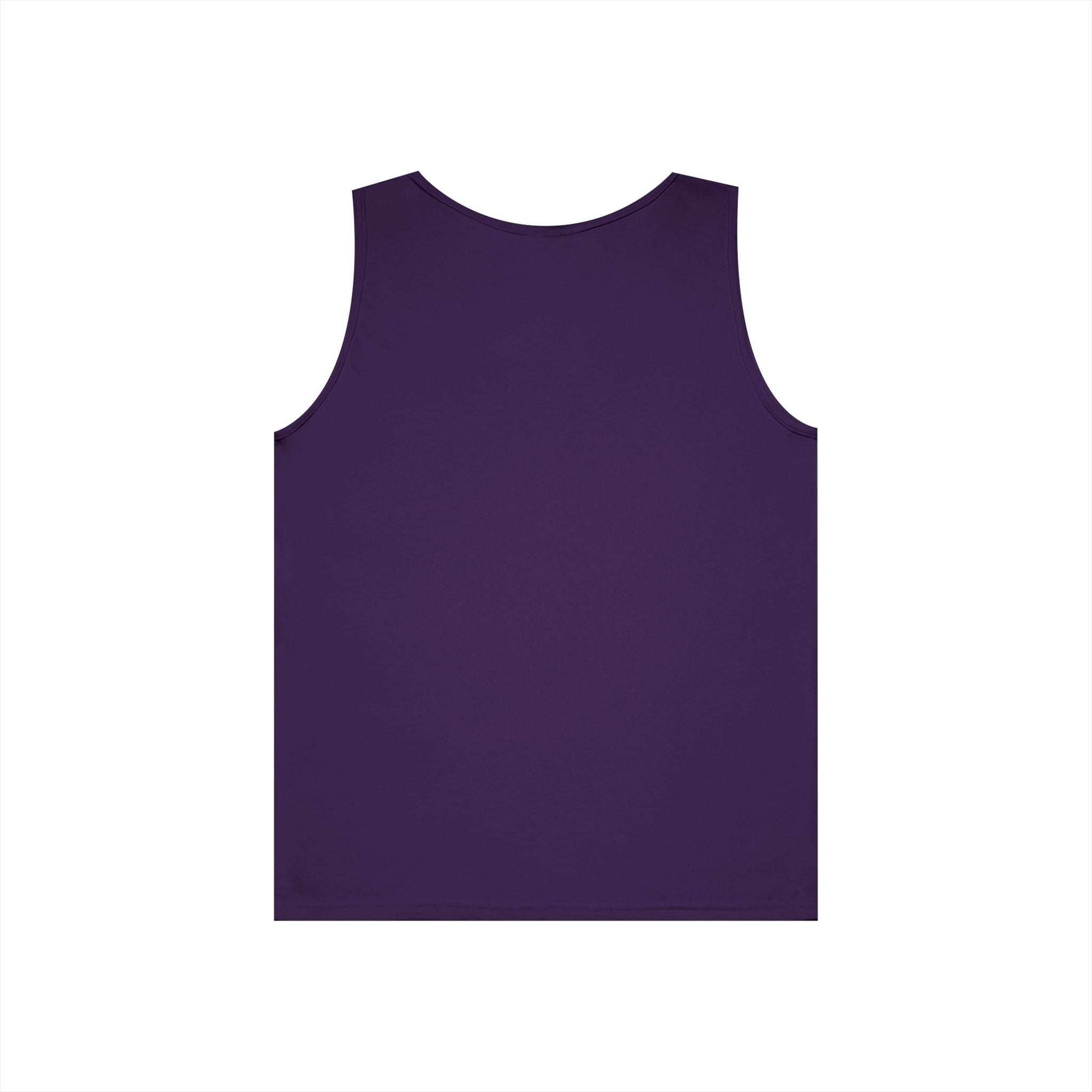 Playful Unisex Heavy Cotton Tank Top - Perfect for Casual Days - Purrfect Pet Haven