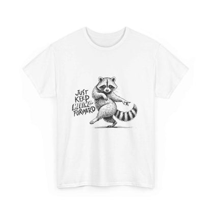 Raccoon 'Just Keep Shuffleing Forward' Tee