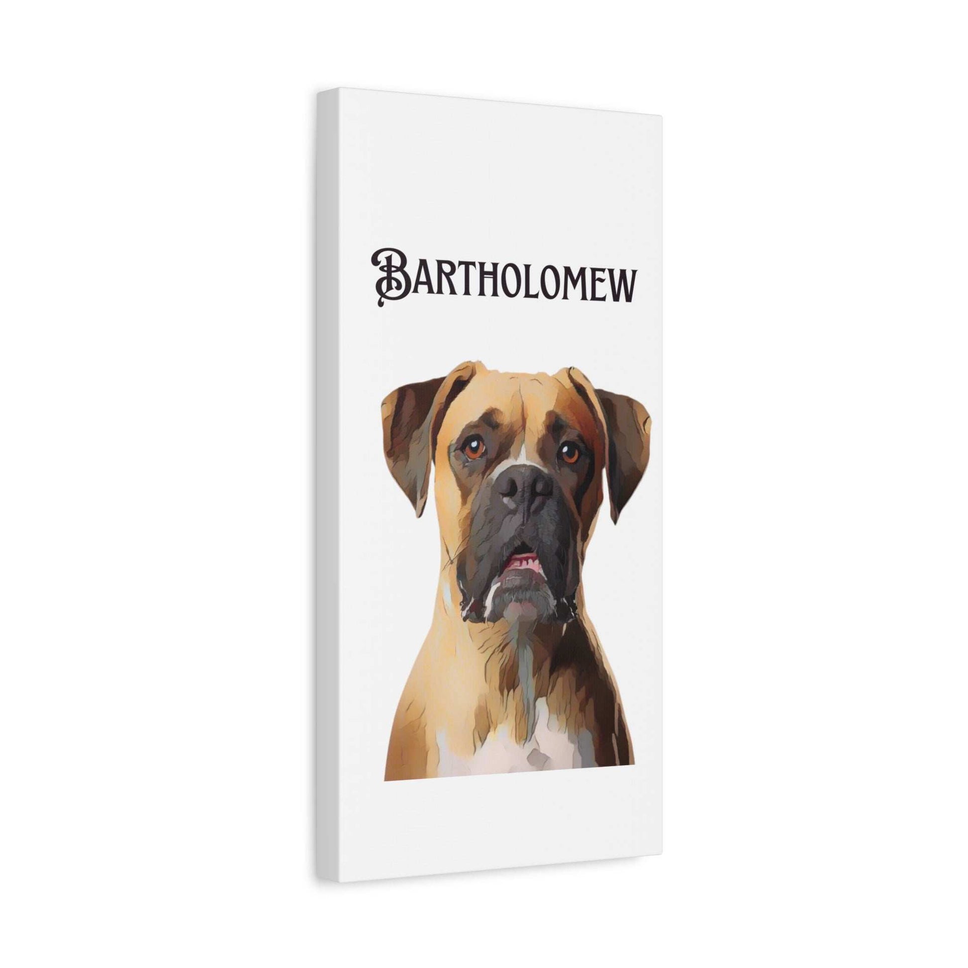 PAW-sonalized White Canvas Print | Upload Photo~Choose size - Purrfect Pet Haven