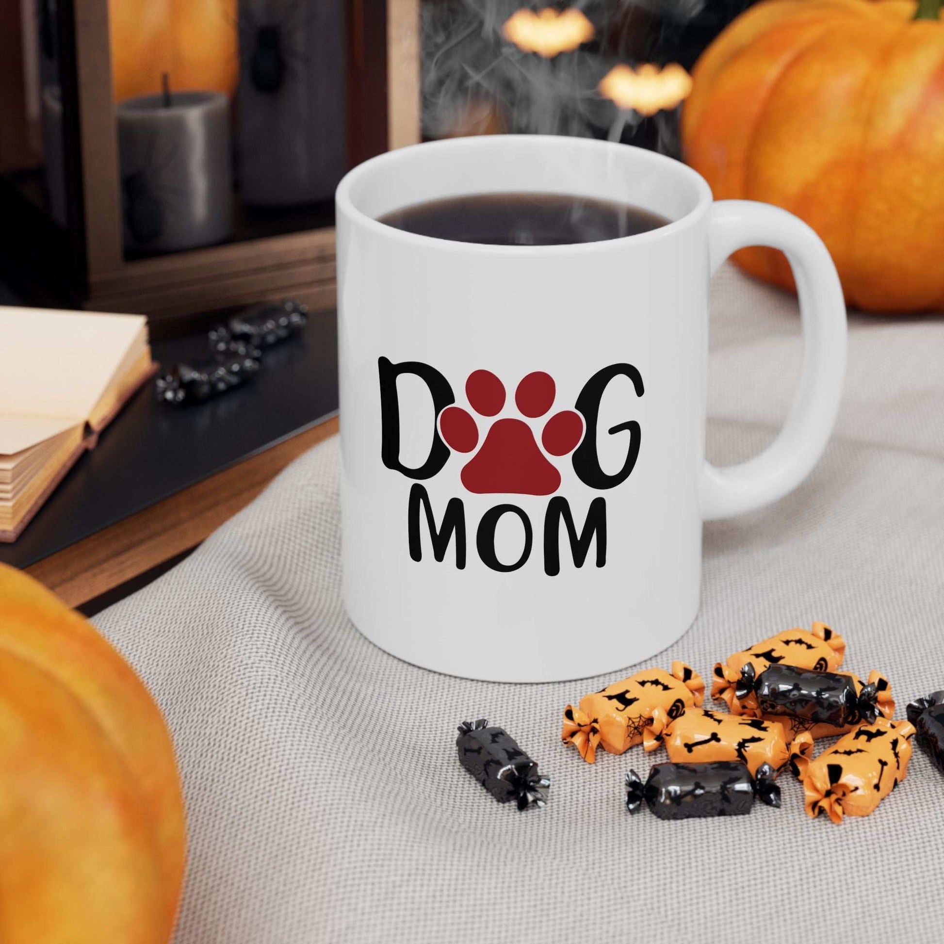 Dog Mom Ceramic Mug - Perfect Gift for Pet Lovers - Purrfect Pet Haven