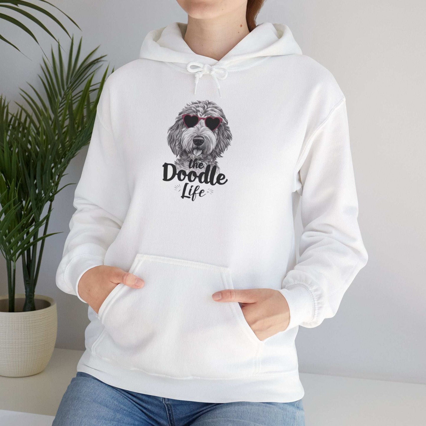 Doodle Dog Unisex Sweatshirt - Cozy Pet Lover Hoodie - Purrfect Pet Haven
