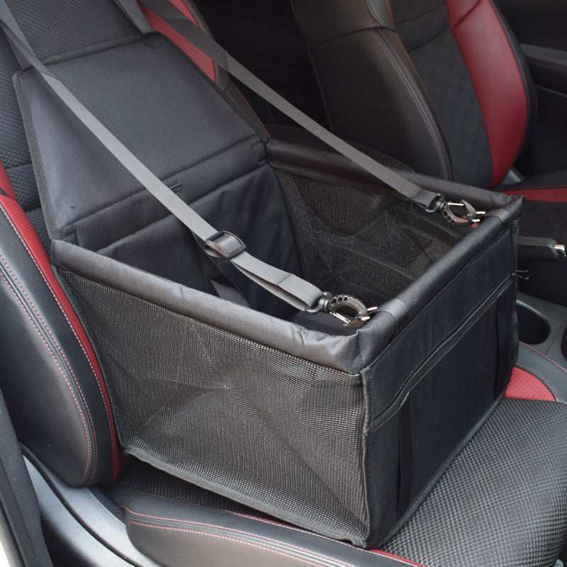 Breathable Pet Car Seat Bag - Travel Carrier & Tether - Purrfect Pet Haven