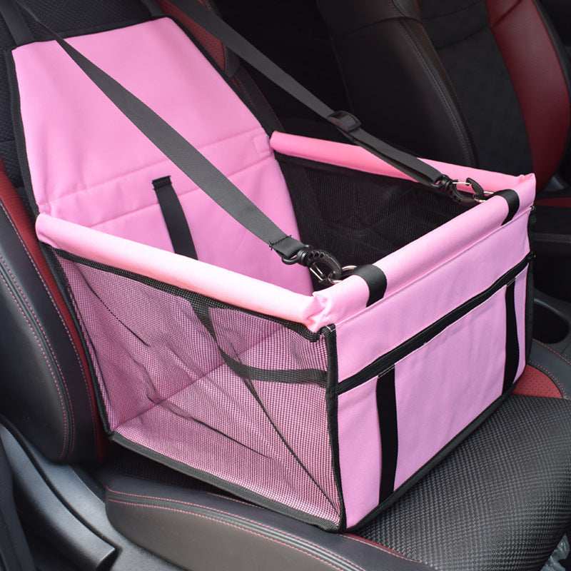 Breathable Pet Car Seat Bag - Travel Carrier & Tether - Purrfect Pet Haven