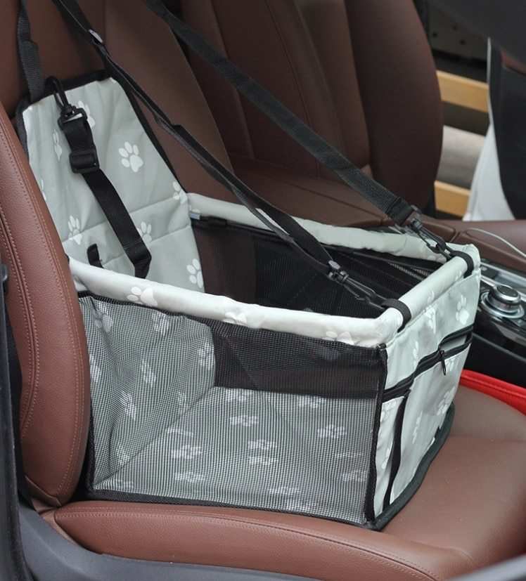 Breathable Pet Car Seat Bag - Travel Carrier & Tether - Purrfect Pet Haven